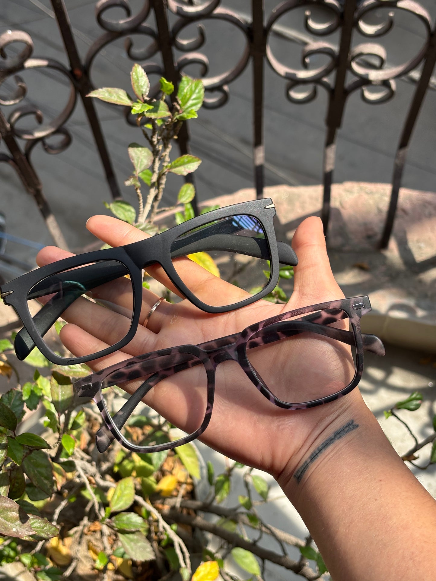 PRINTED BROWN BLACK COMBO