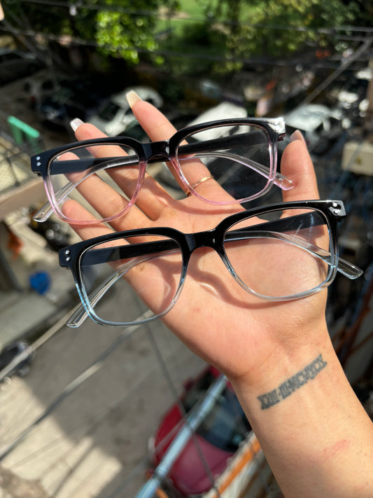 pink and blue ombre combo