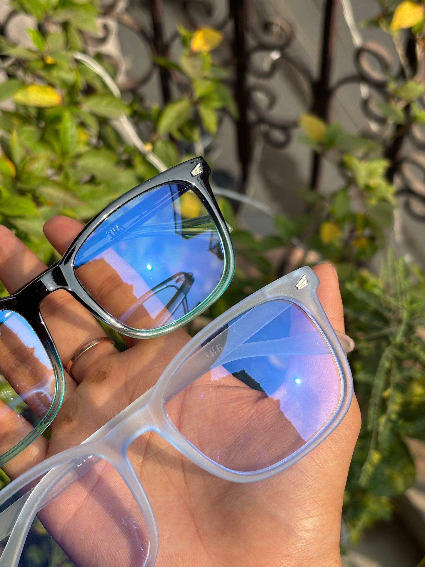 SANSKARI COMBO - (blue & ombre)