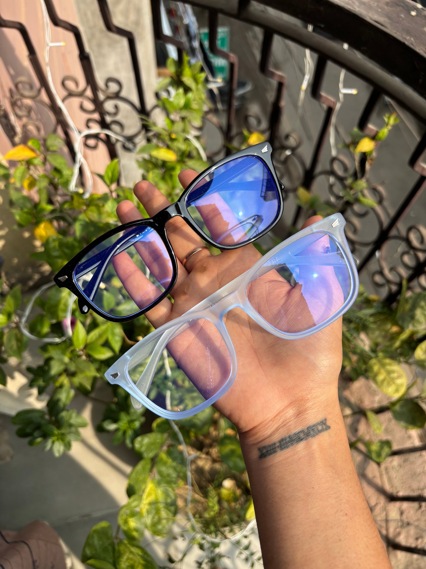 SANSKARI COMBO -( blue and black )