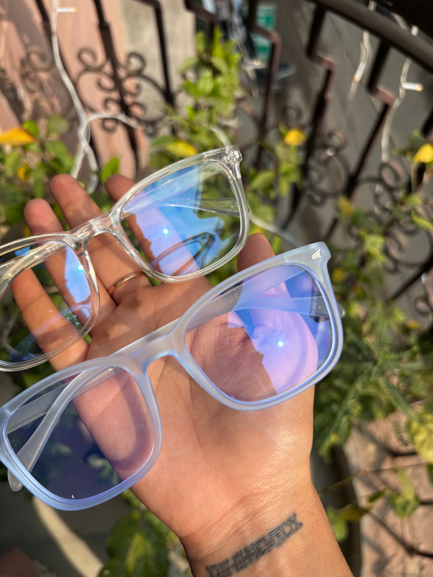 SANSKARI COMBO- ( blue & white )